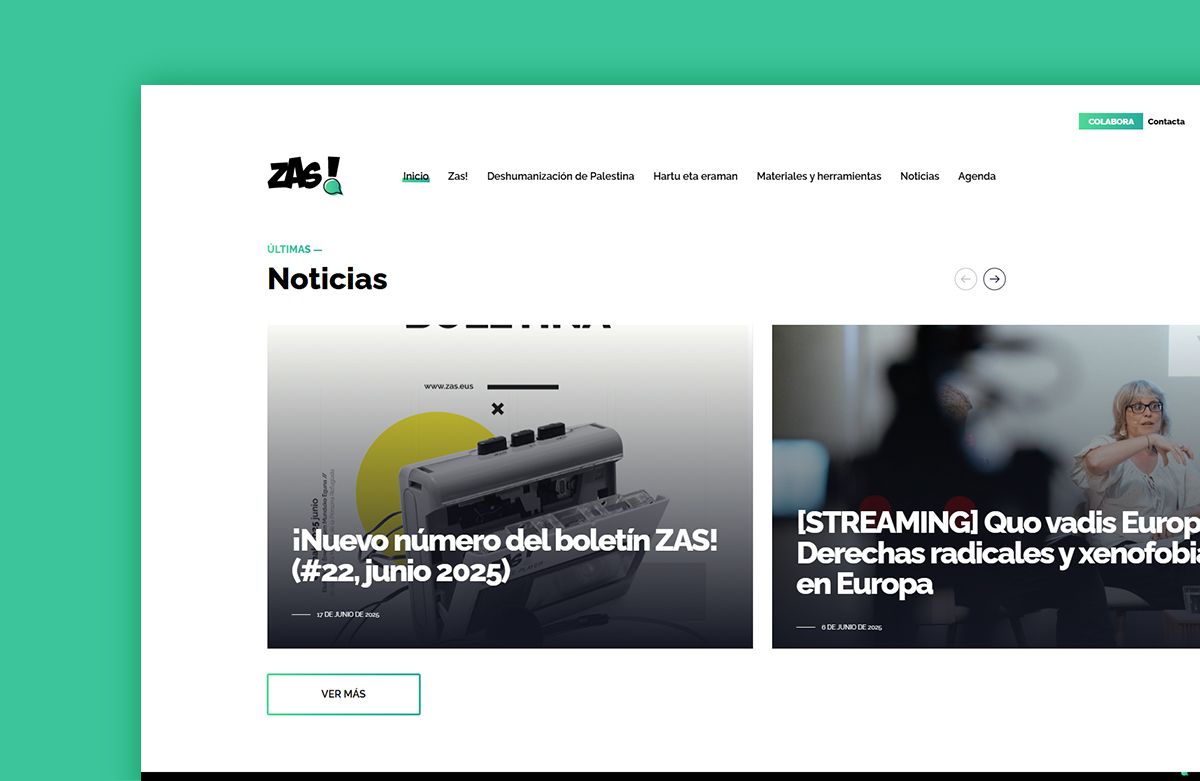 Tintácora. Diseño y desarrollo Web. Zas!.